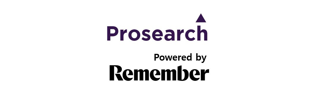 ProSearch powered by Remember 로고